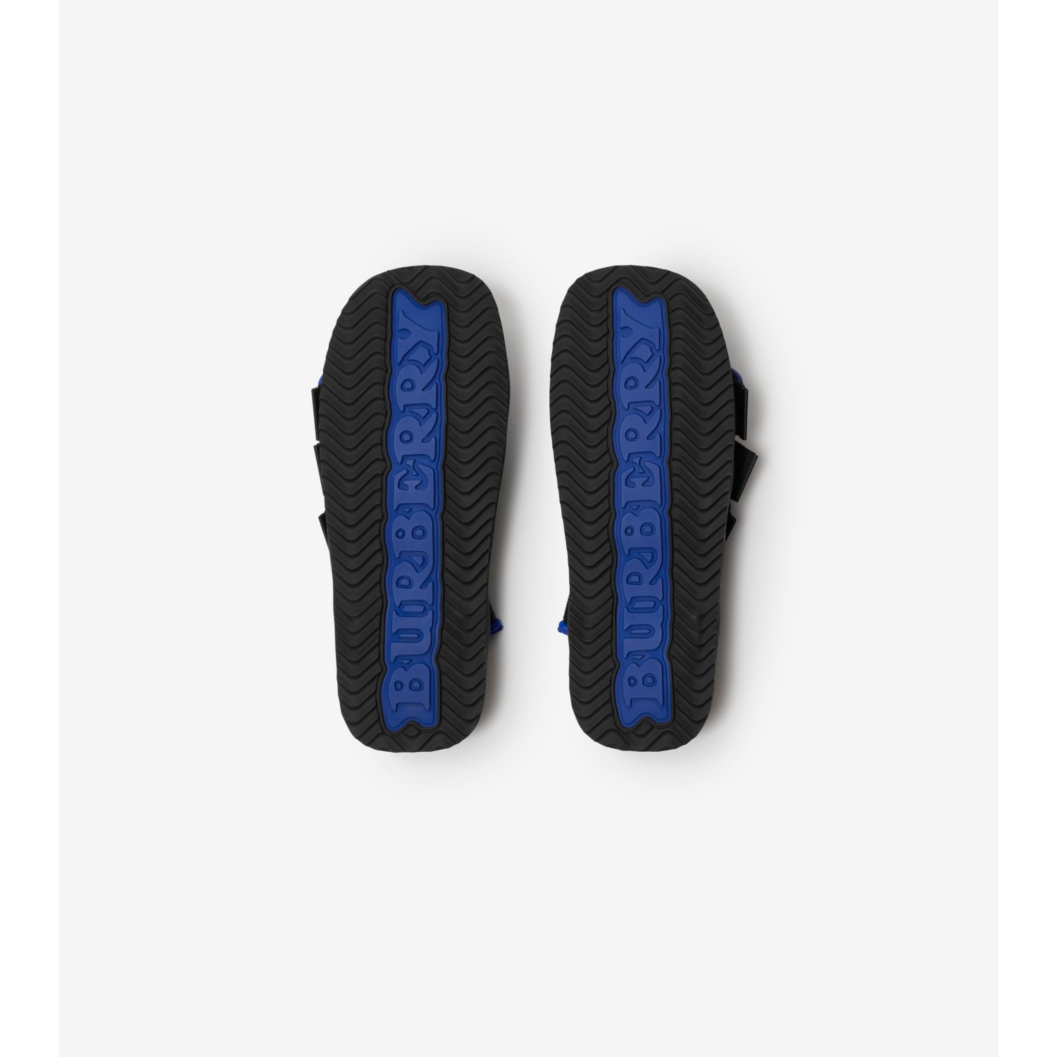 Nylon Strap Sandals in Black - Men | Burberry® Official