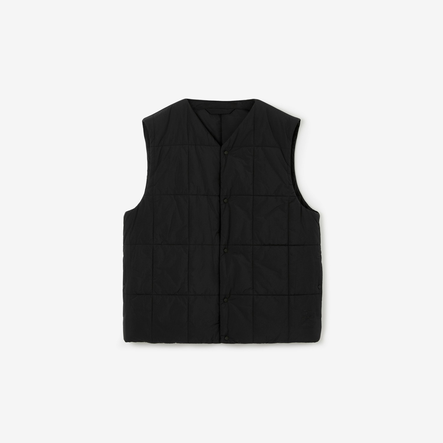 Quilted Nylon Gilet in Black - Men | Burberry® Official