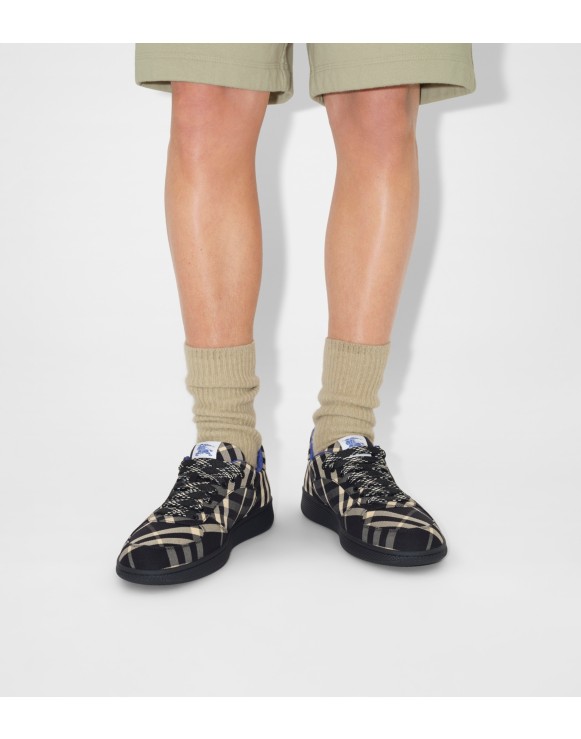 Check Terrace Sneakers