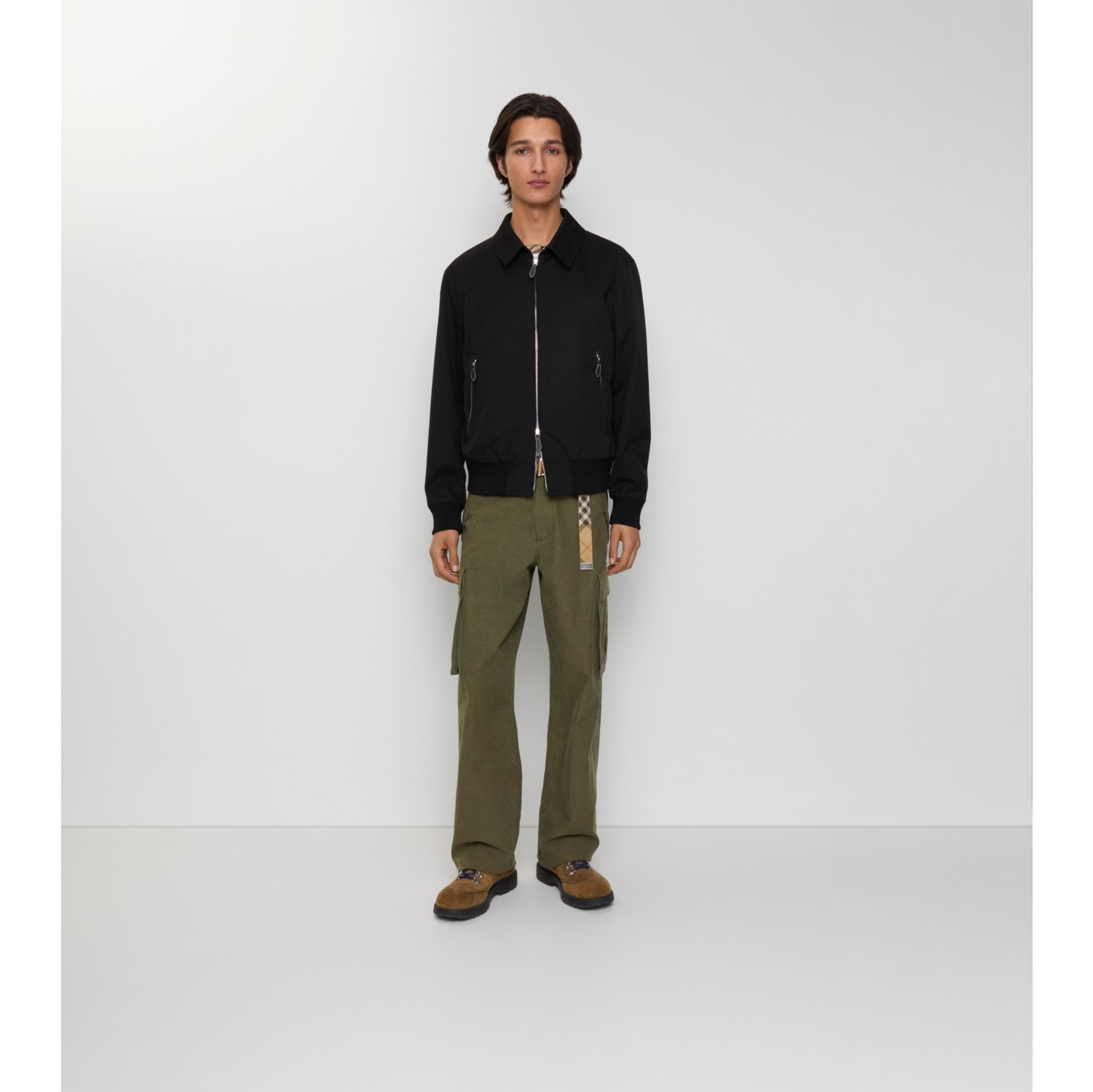 Gabardine Harrington Jacket