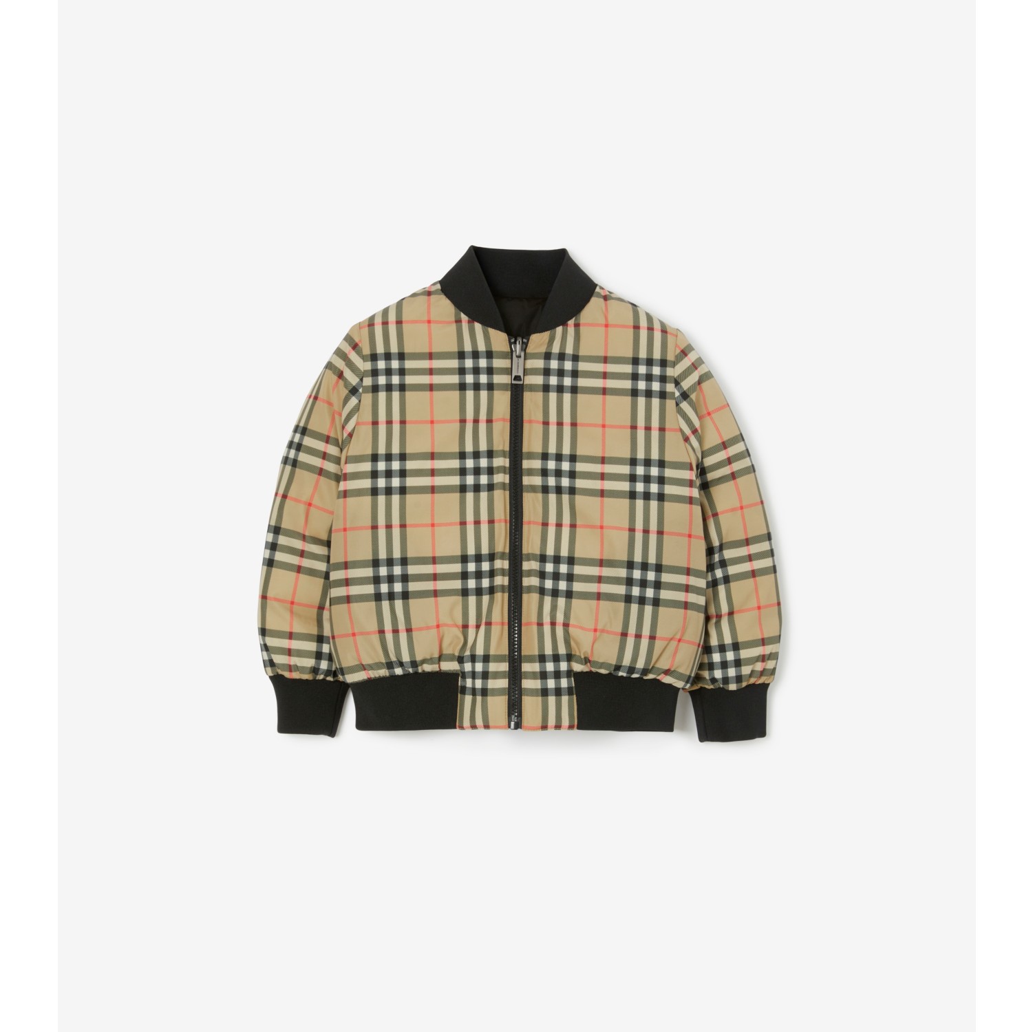 リバーシブル仕様のウォーマー付きコート (ブラック) | Burberry®公式サイト