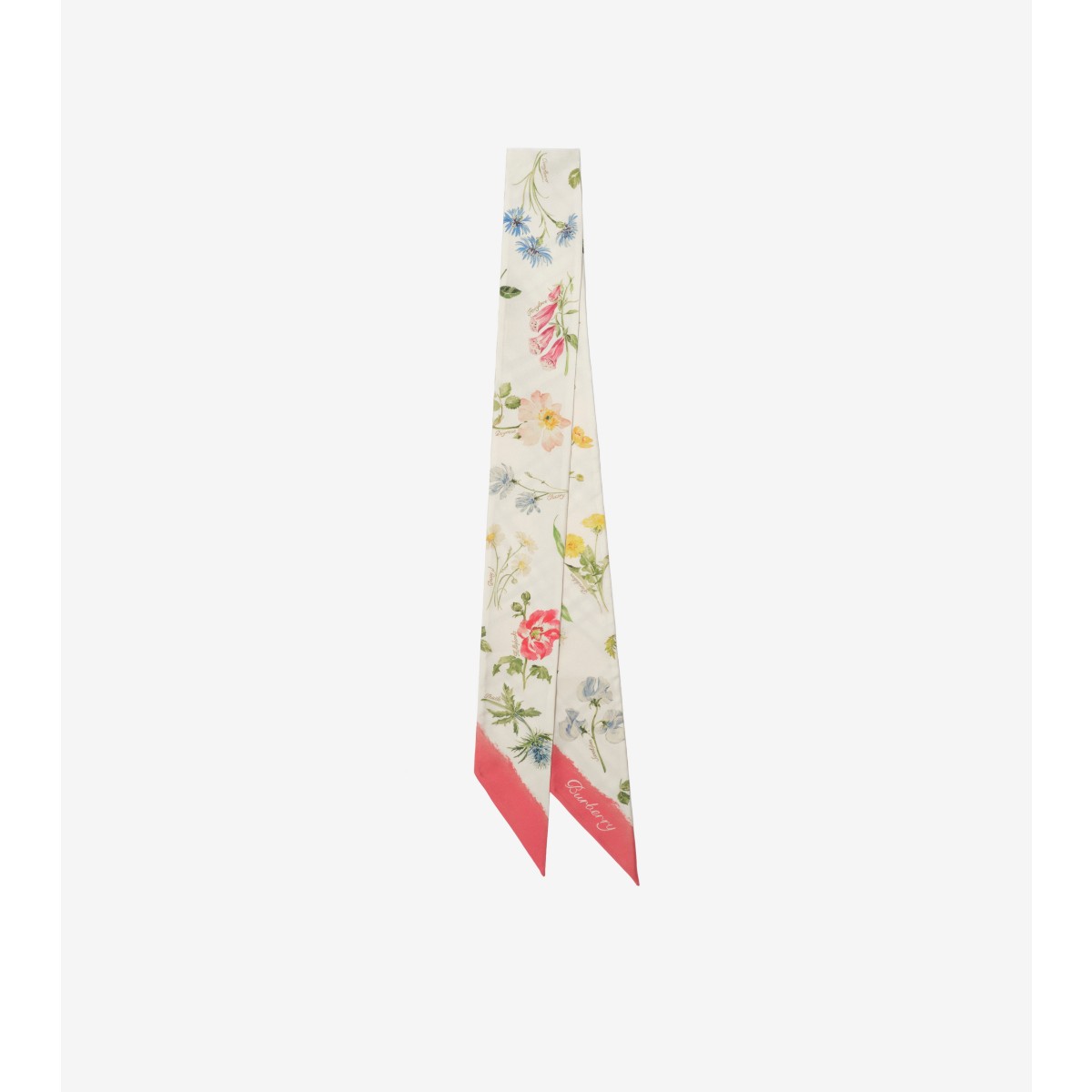  Check Skinny Blooms of Britain Scarf