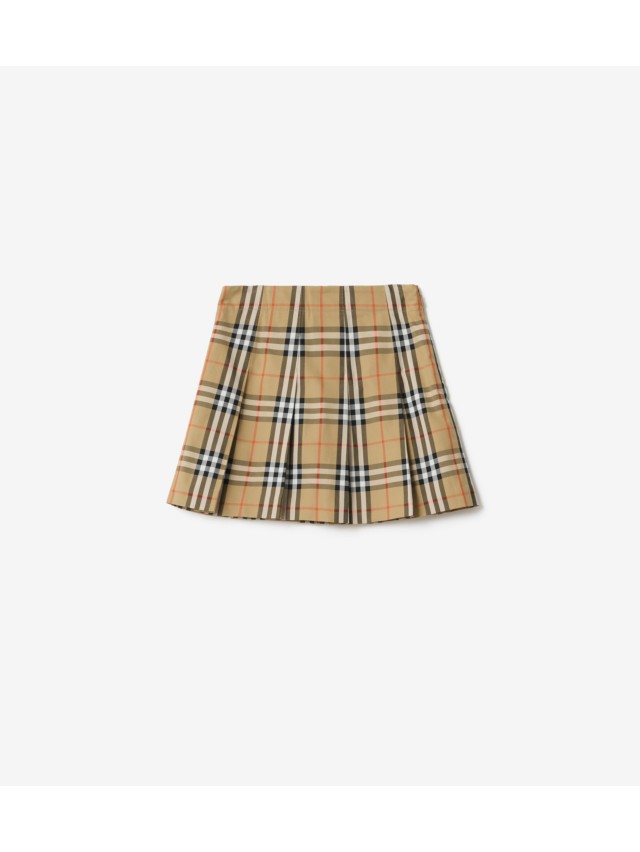 ガールズ デザイナースカート＆ズボン｜Burberry® 公式サイト
