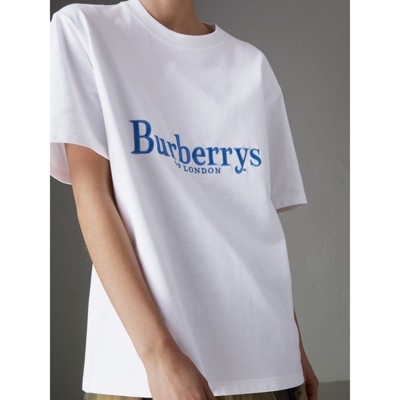 Burberry Blue Logo T Shirt | The Art of 