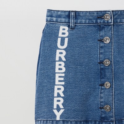 burberry jean skirt