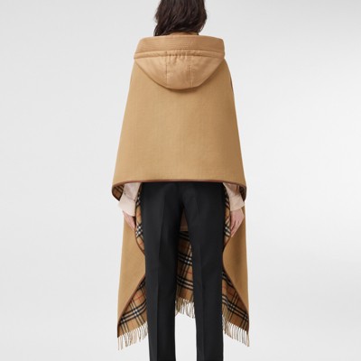 burberry hooded scarf