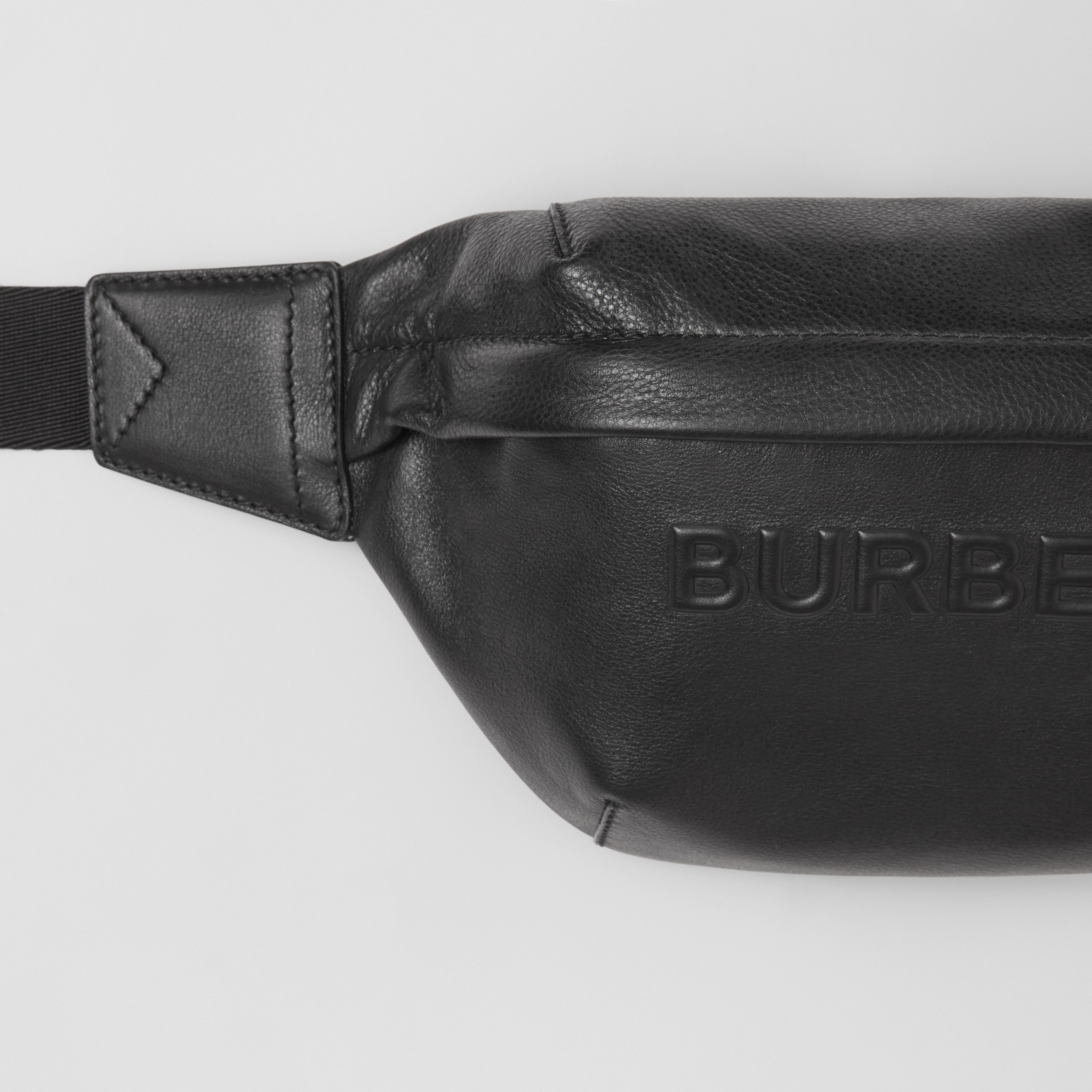 bum bag leather black