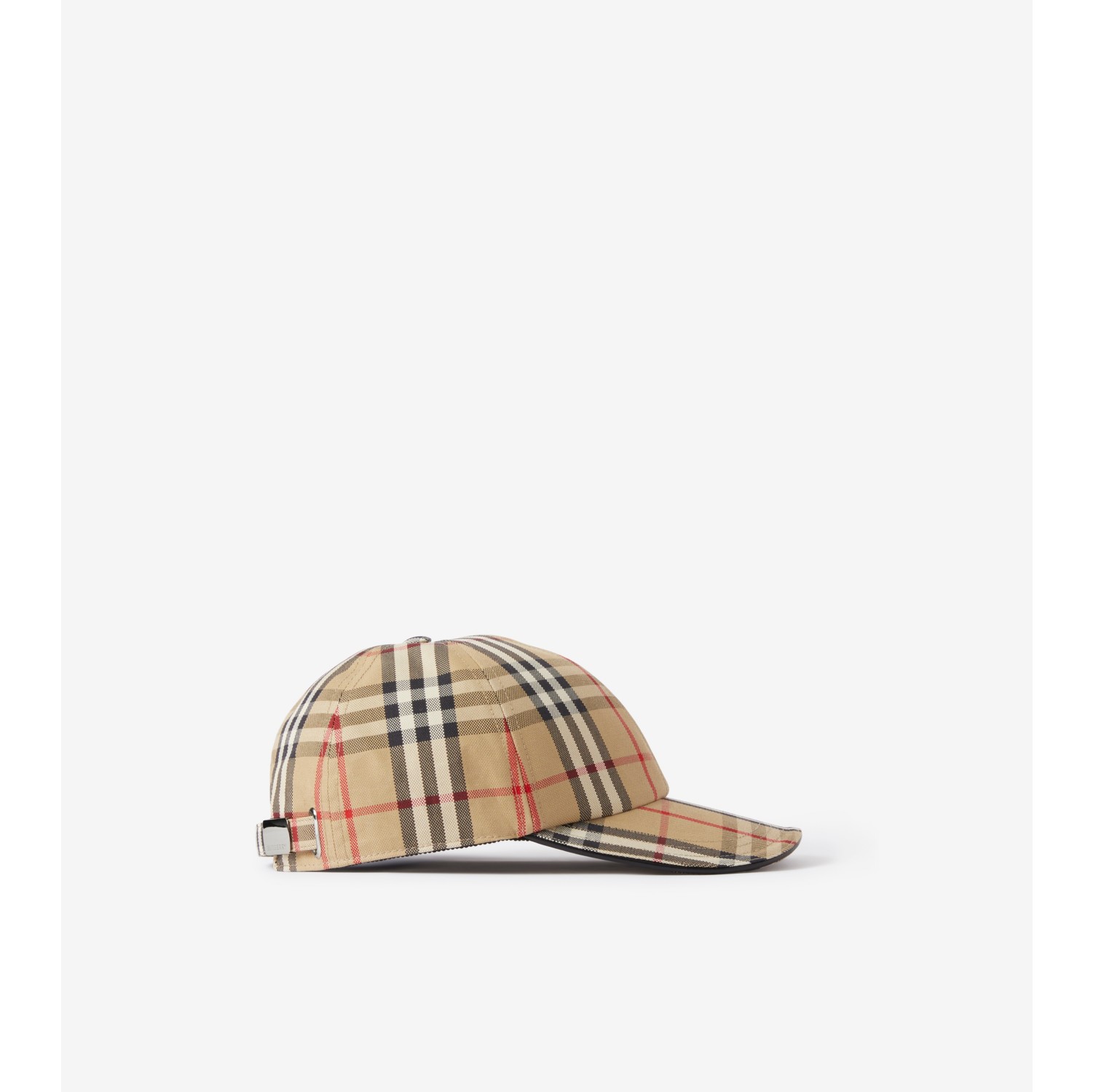 Burberry Men's Check Pattern Baseball Hat