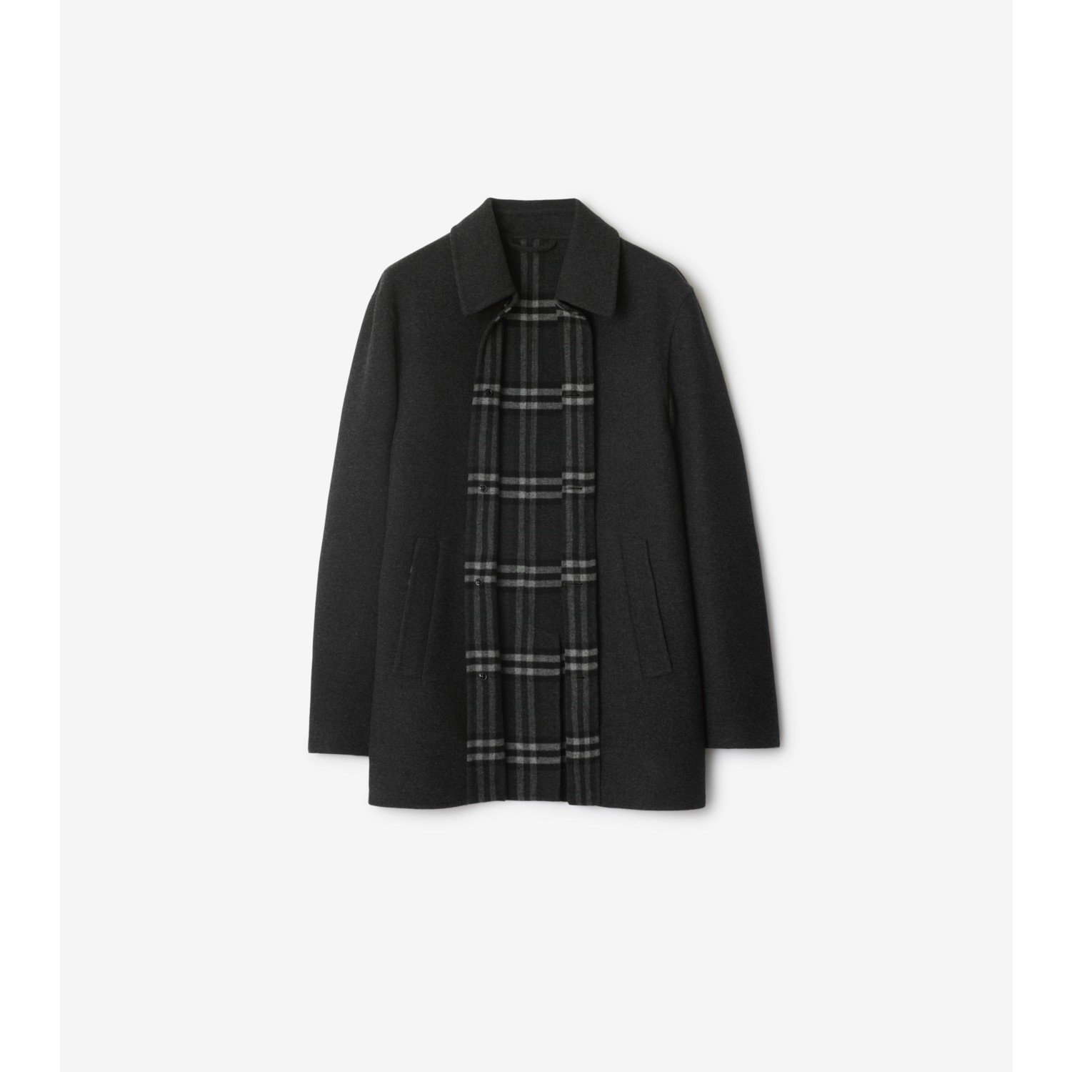 Short Wool Car Coat