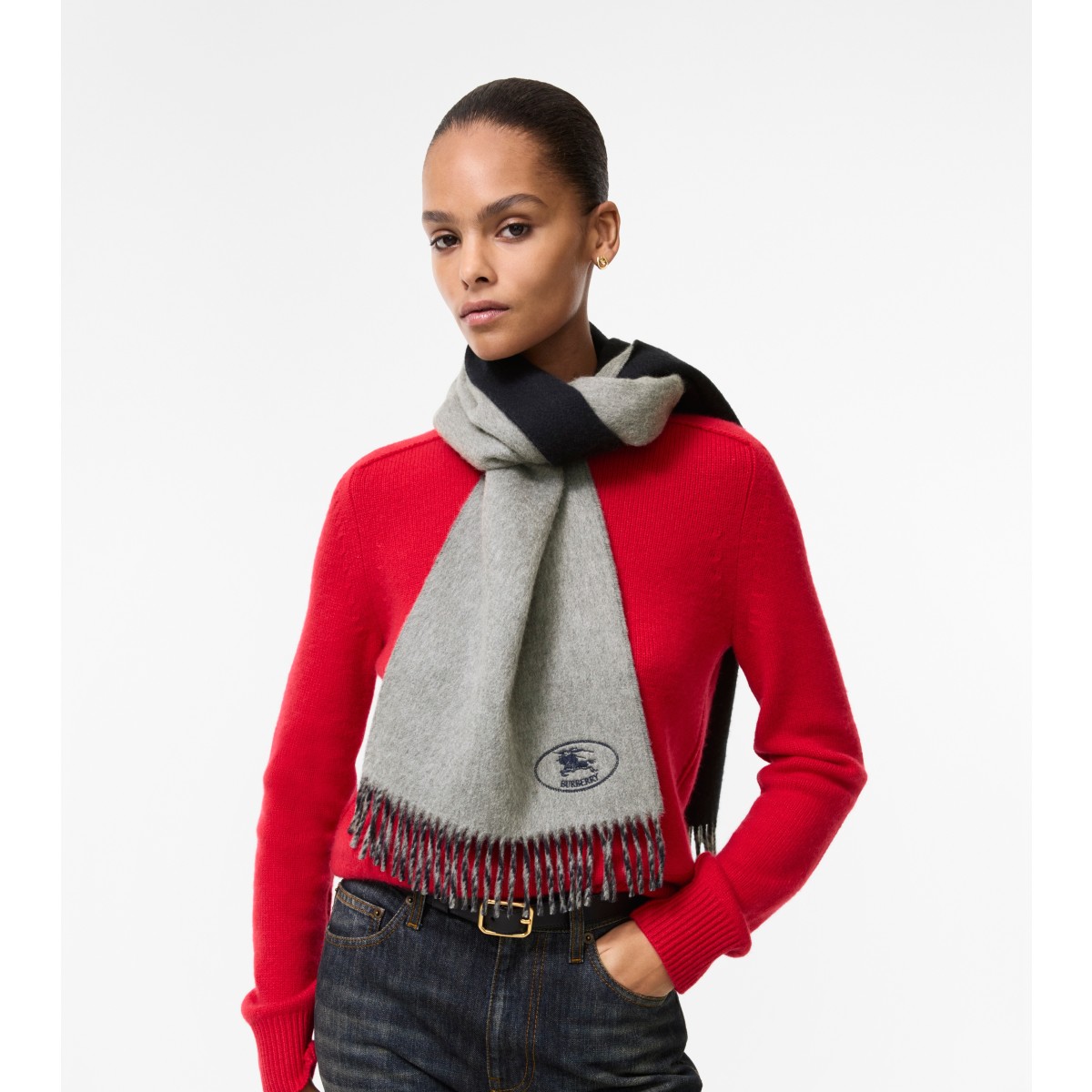  Embroidered Knight Scarf