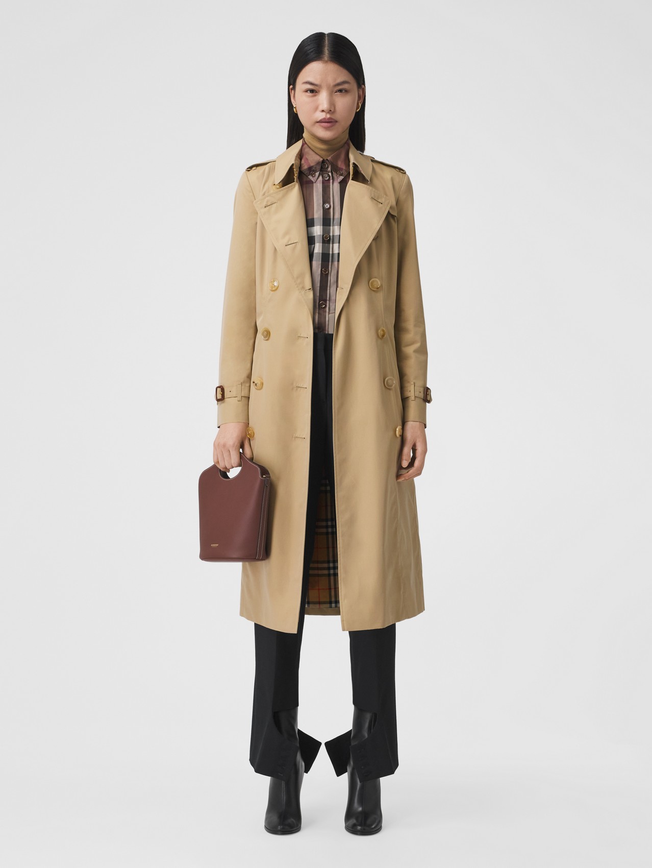 Trench Heritage long The Chelsea (Miel)