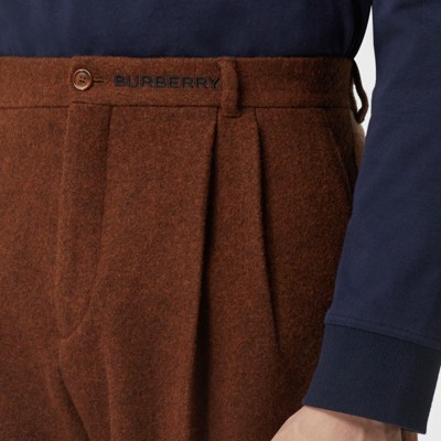 burberry wide leg trousers