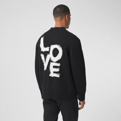 burberry mens cardigan