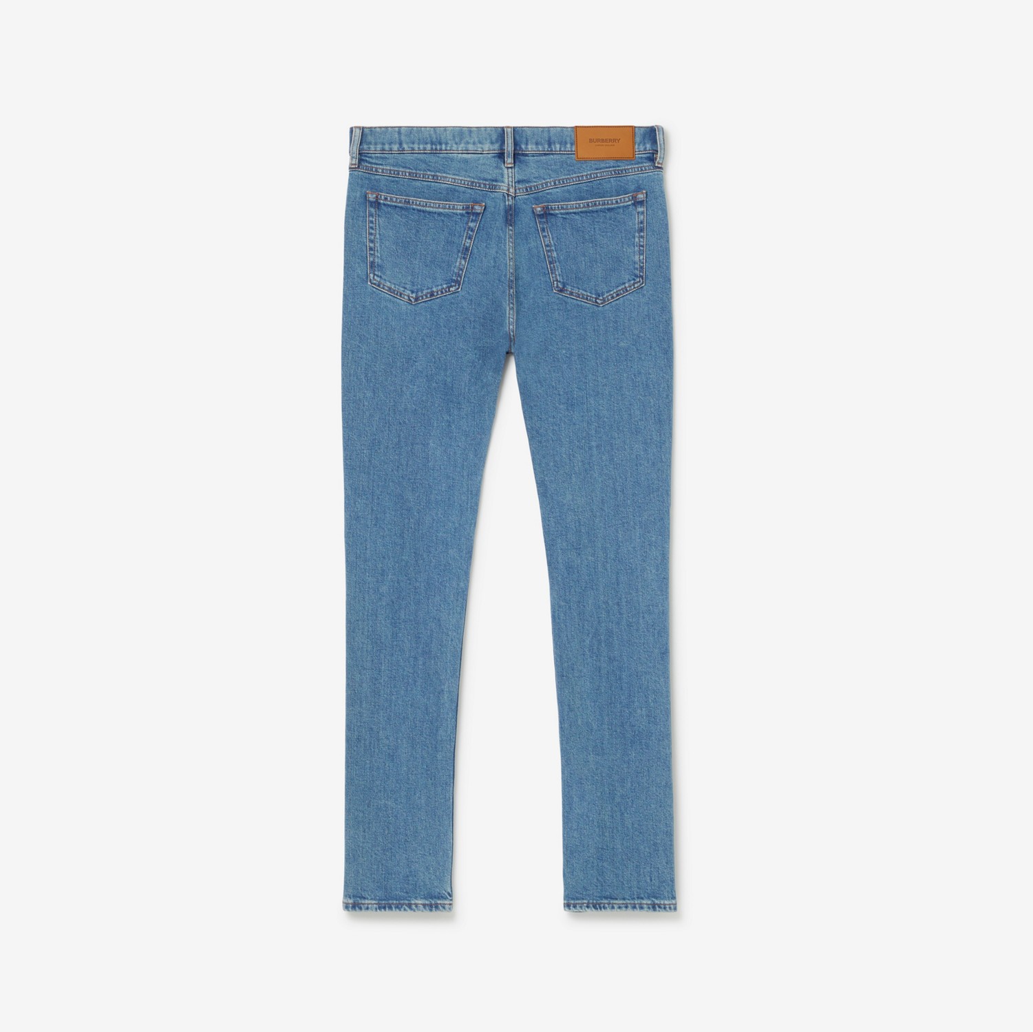 Jeans dalla vestibilità slim (Blu Medio) - Uomo | Sito ufficiale Burberry®