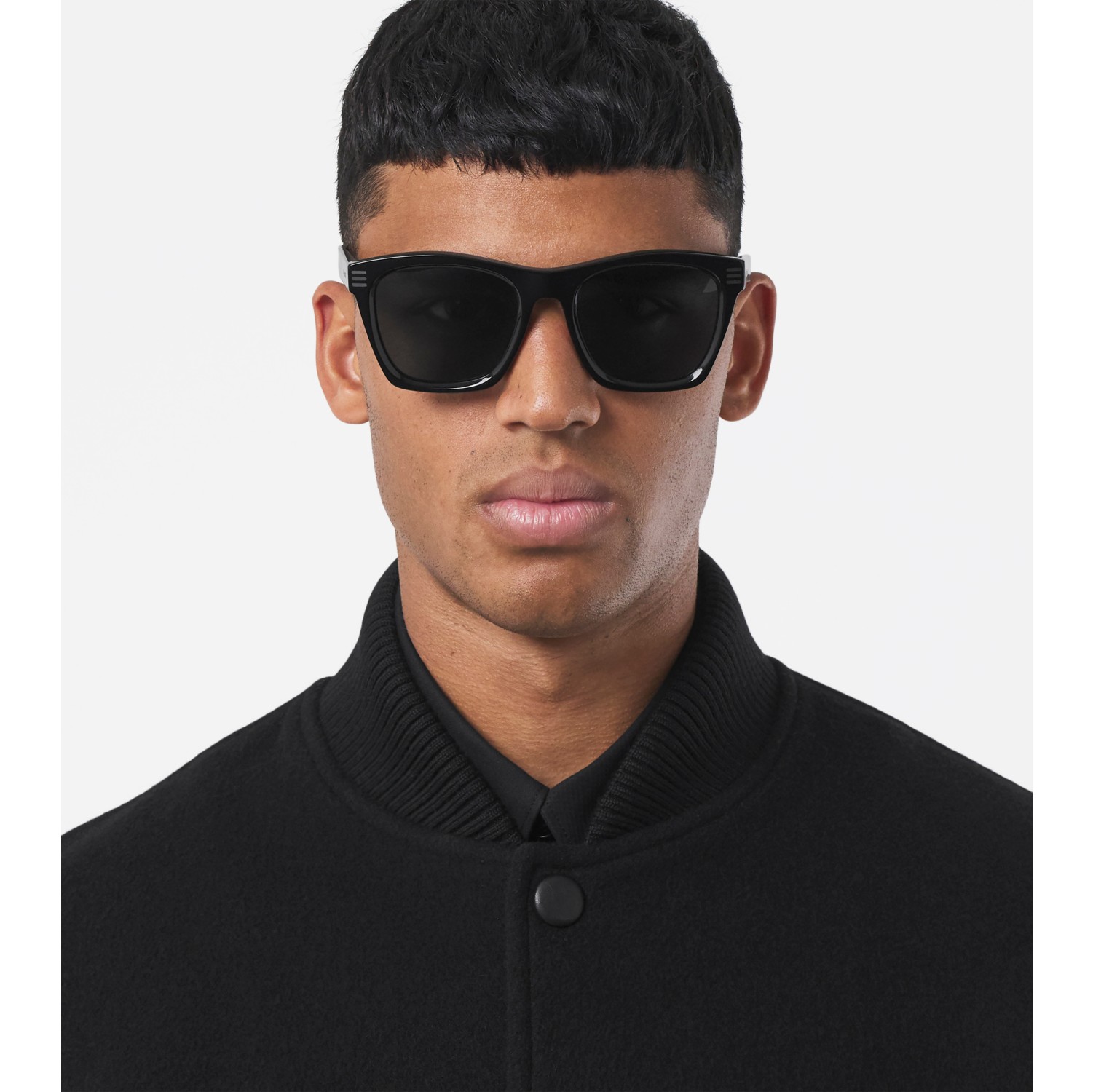 Square Sunglasses in Black - Men | Burberry® Official