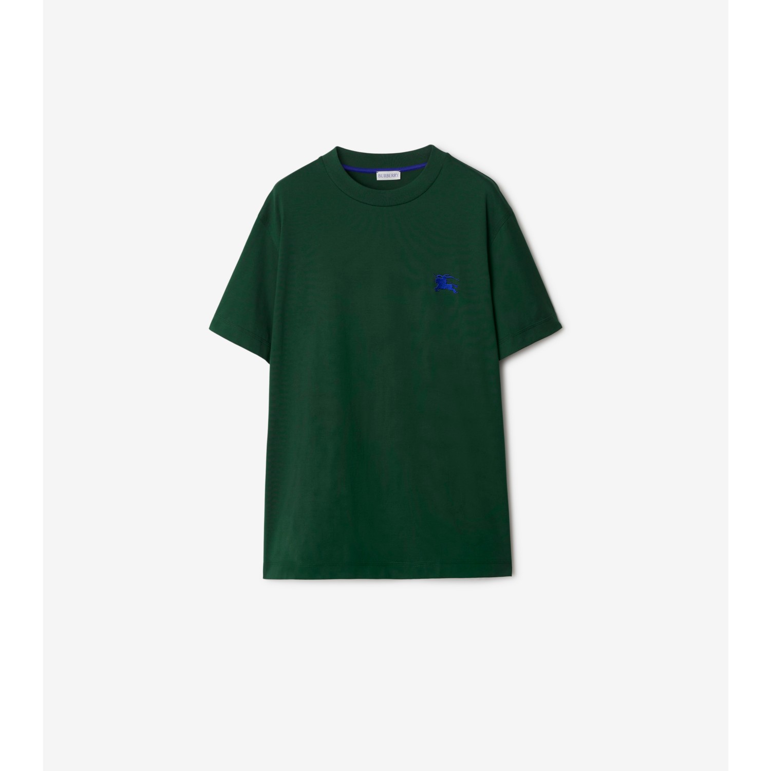 Cotton T shirt in Ivy Men Burberry Official