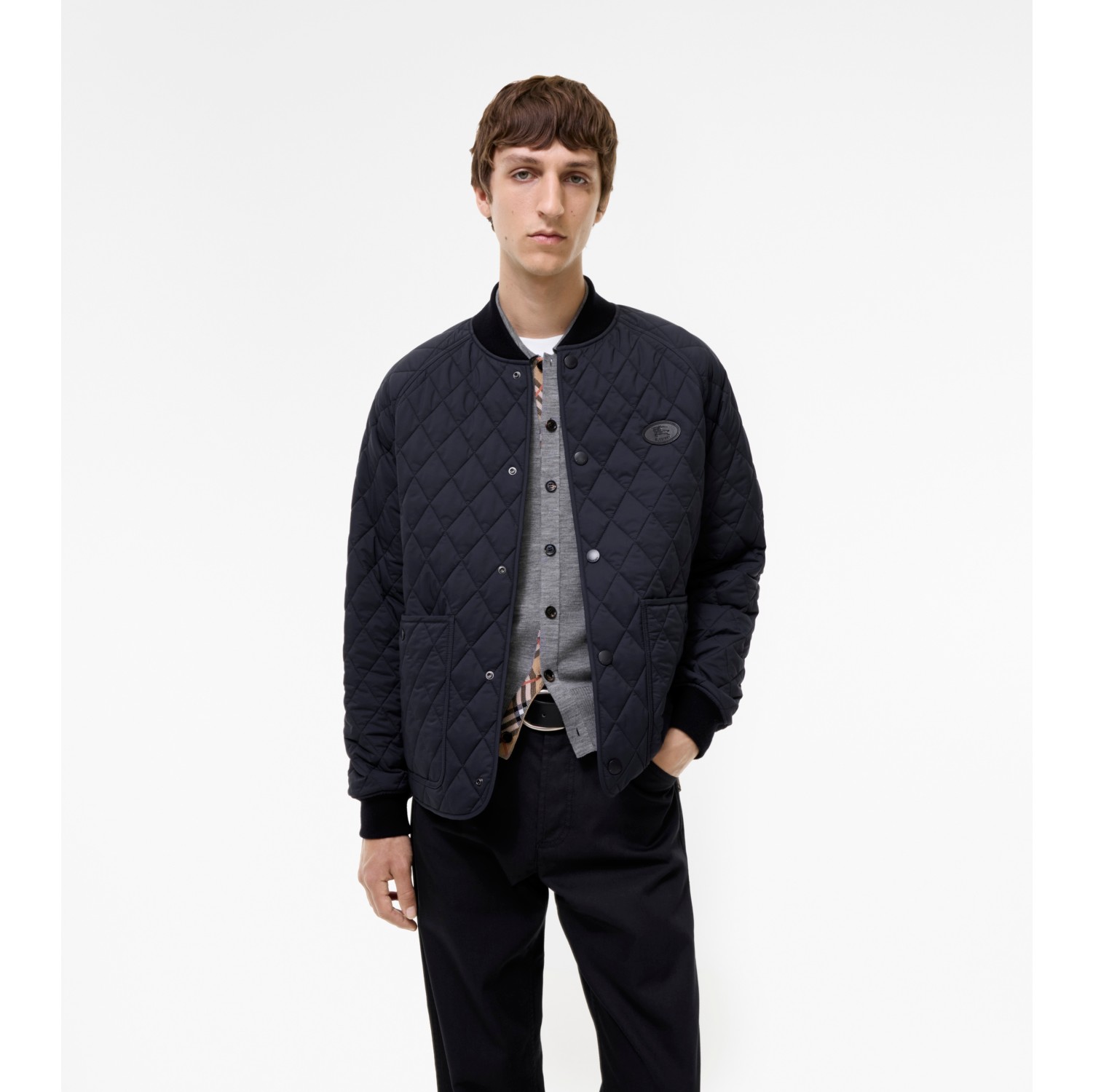 Quilted Nylon Jacket