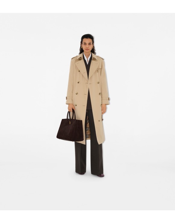 Burberry trench coat long online