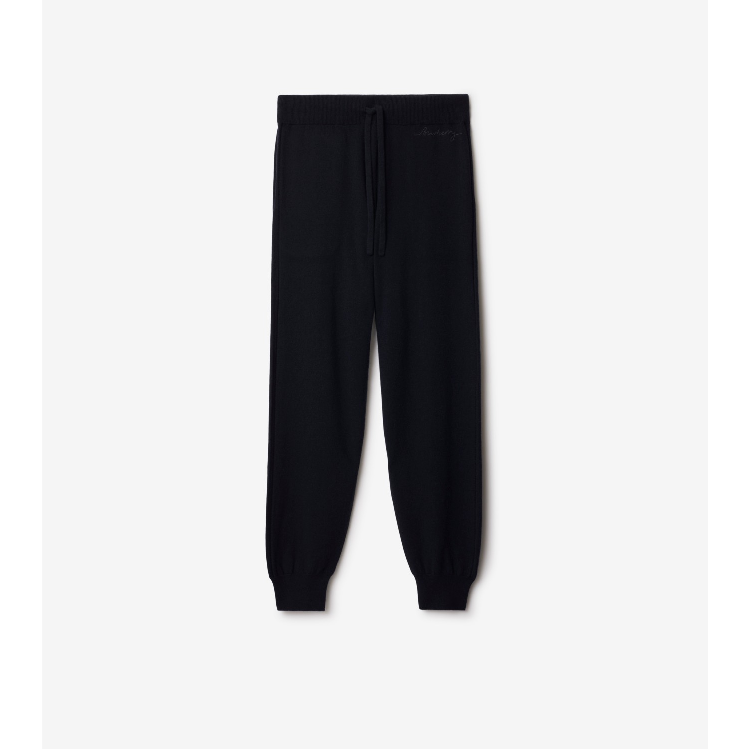 Calças jogger de cashmere