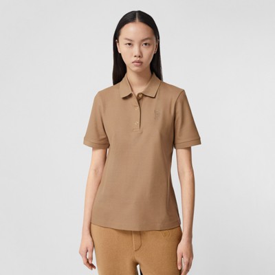 camel polo shirt