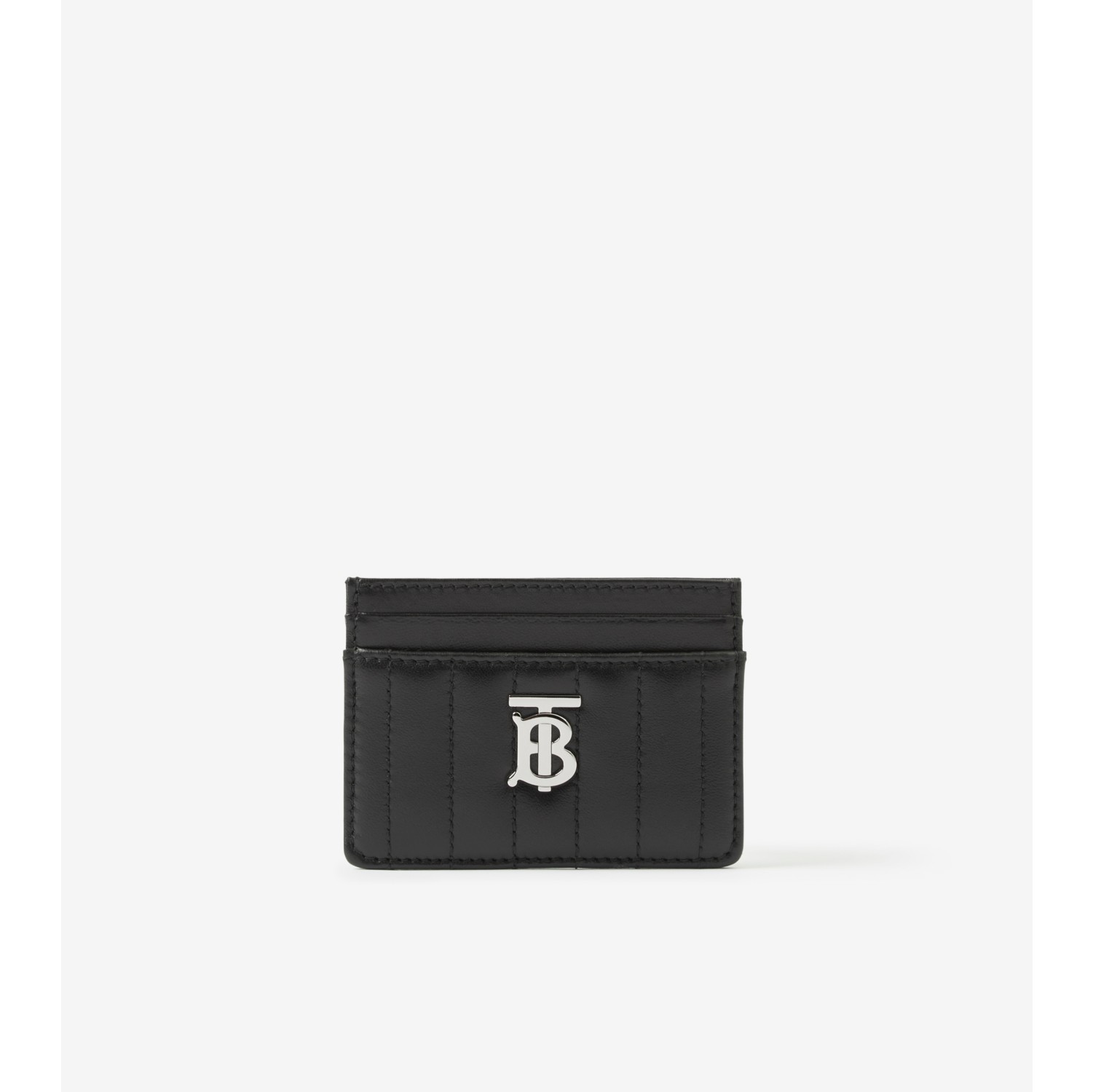 Burberry Quilted Lola Card Holder Grey