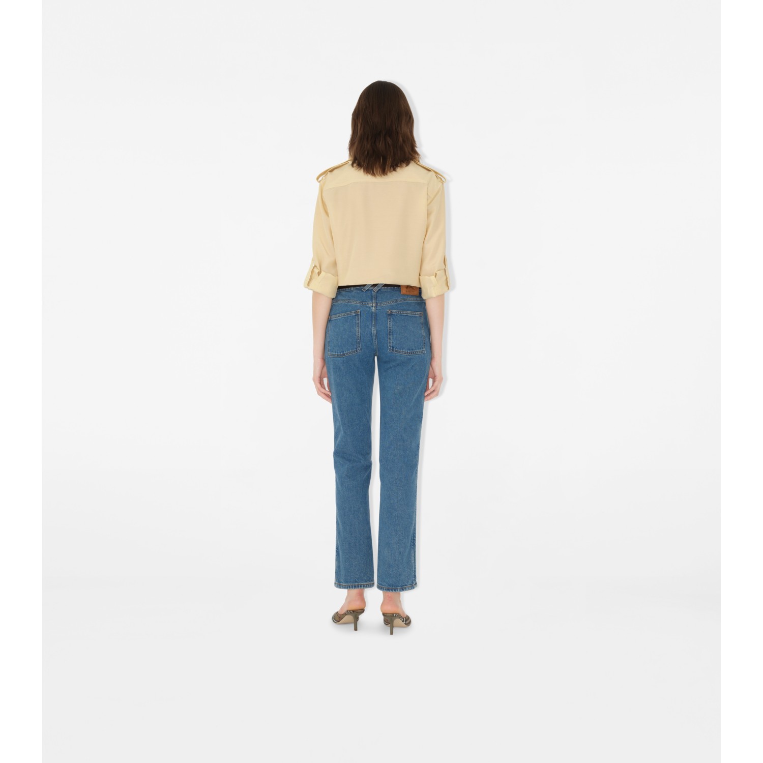 Mid-rise Straight Jeans - thumbnail 4