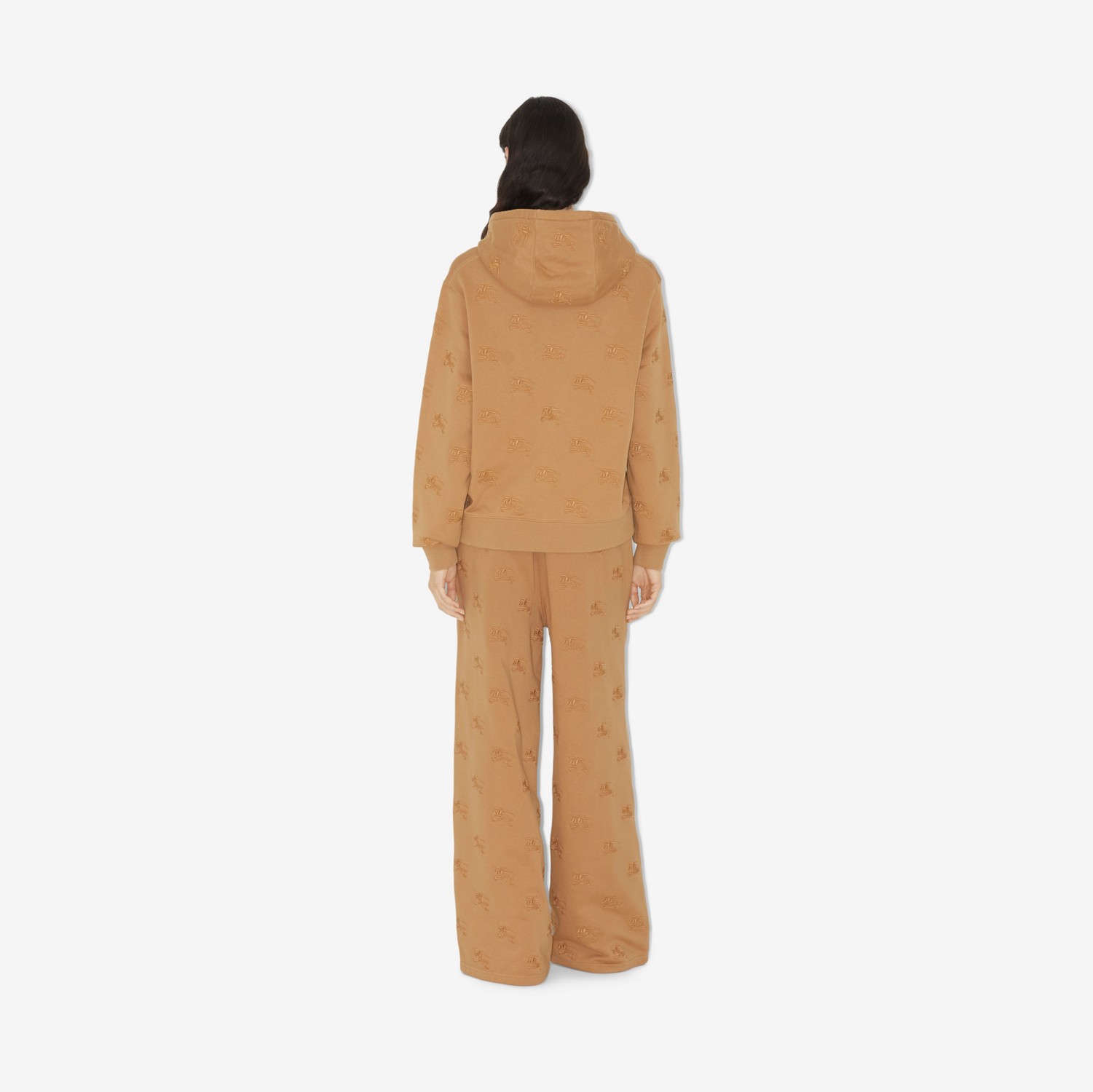 EKD Cotton Track Pants in Camel Legacy - Women | Burberry® Official