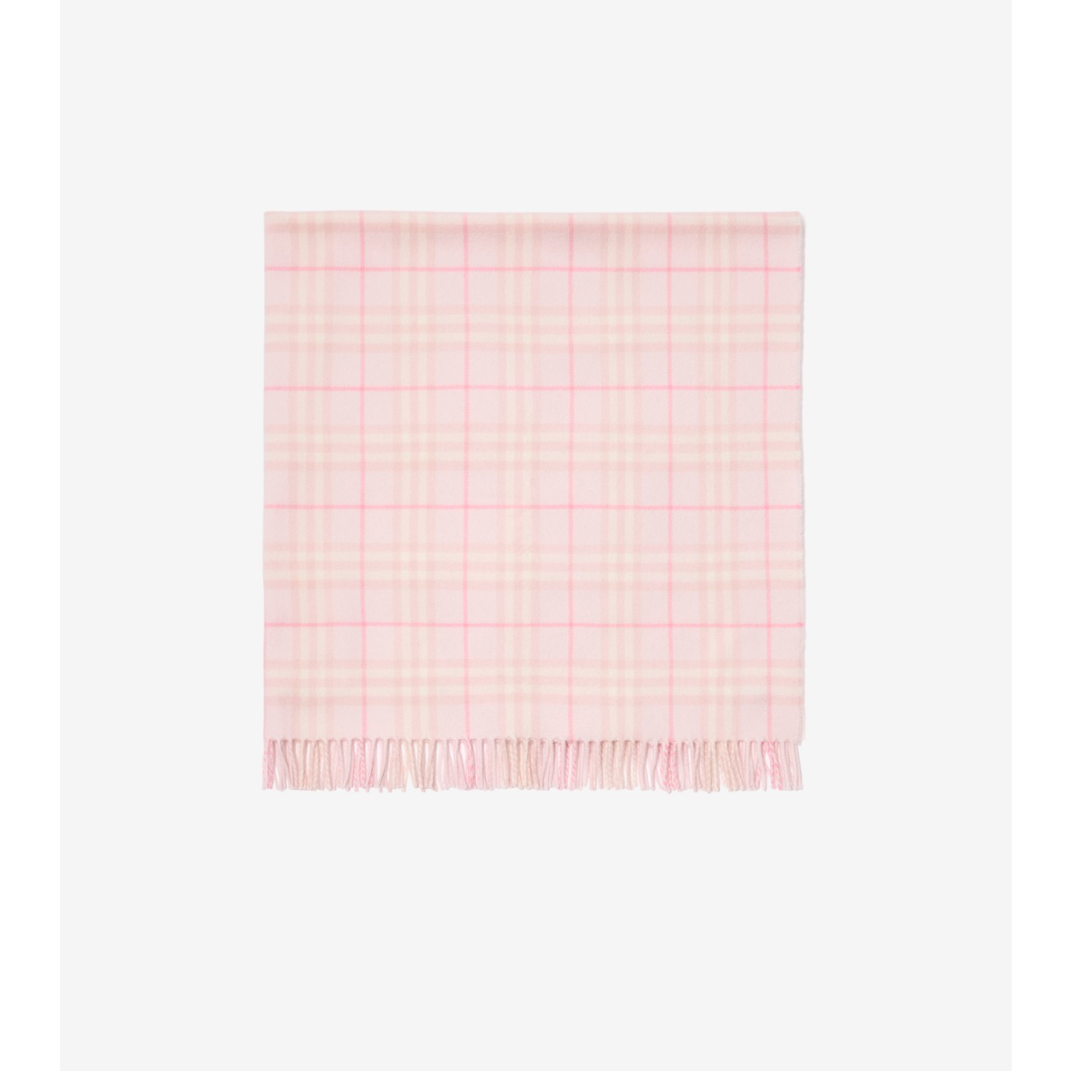 Check Wool Baby Blanket