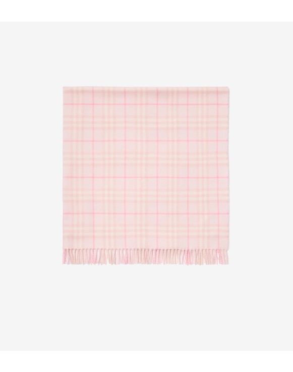 Check Wool Baby Blanket