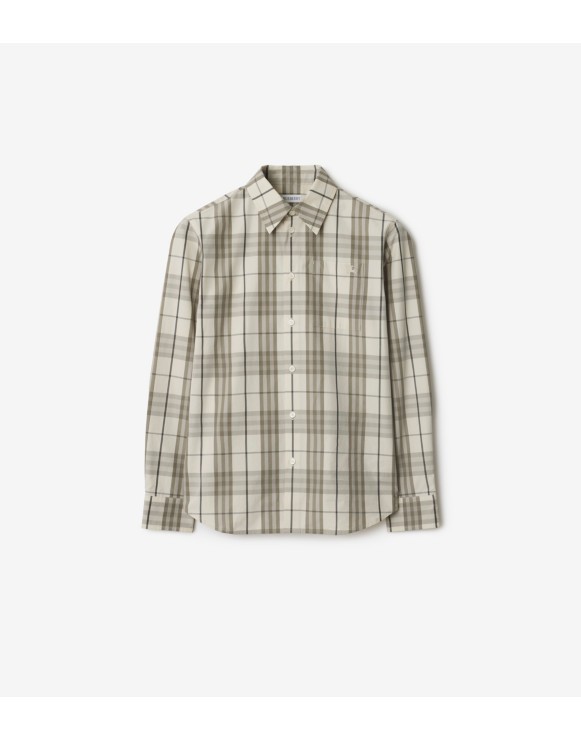 Chemise en coton Check