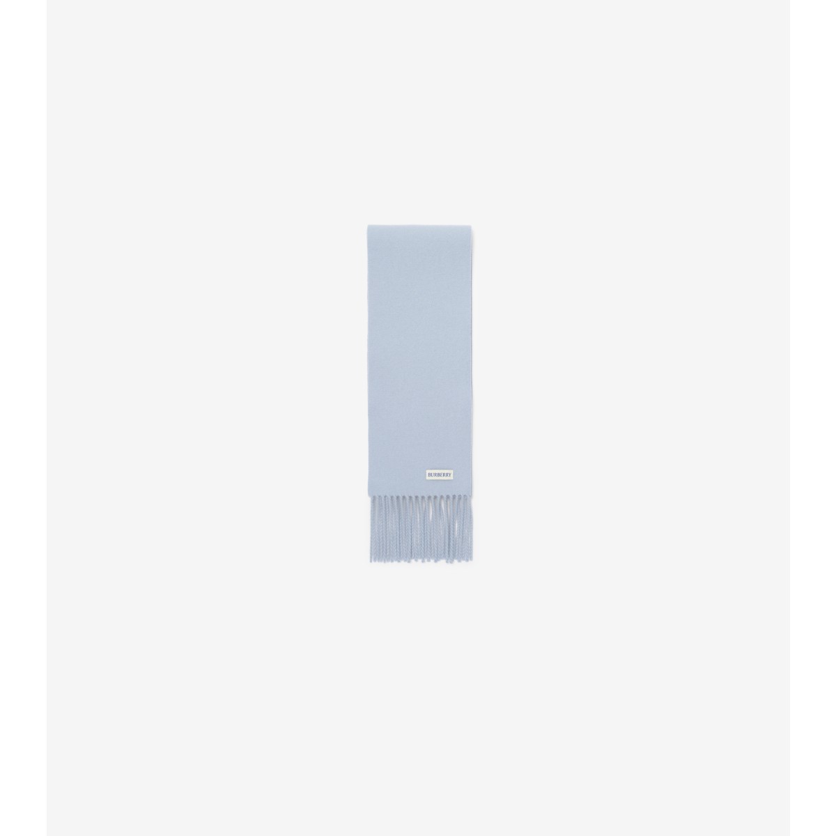  Check Narrow Label Cashmere Scarf