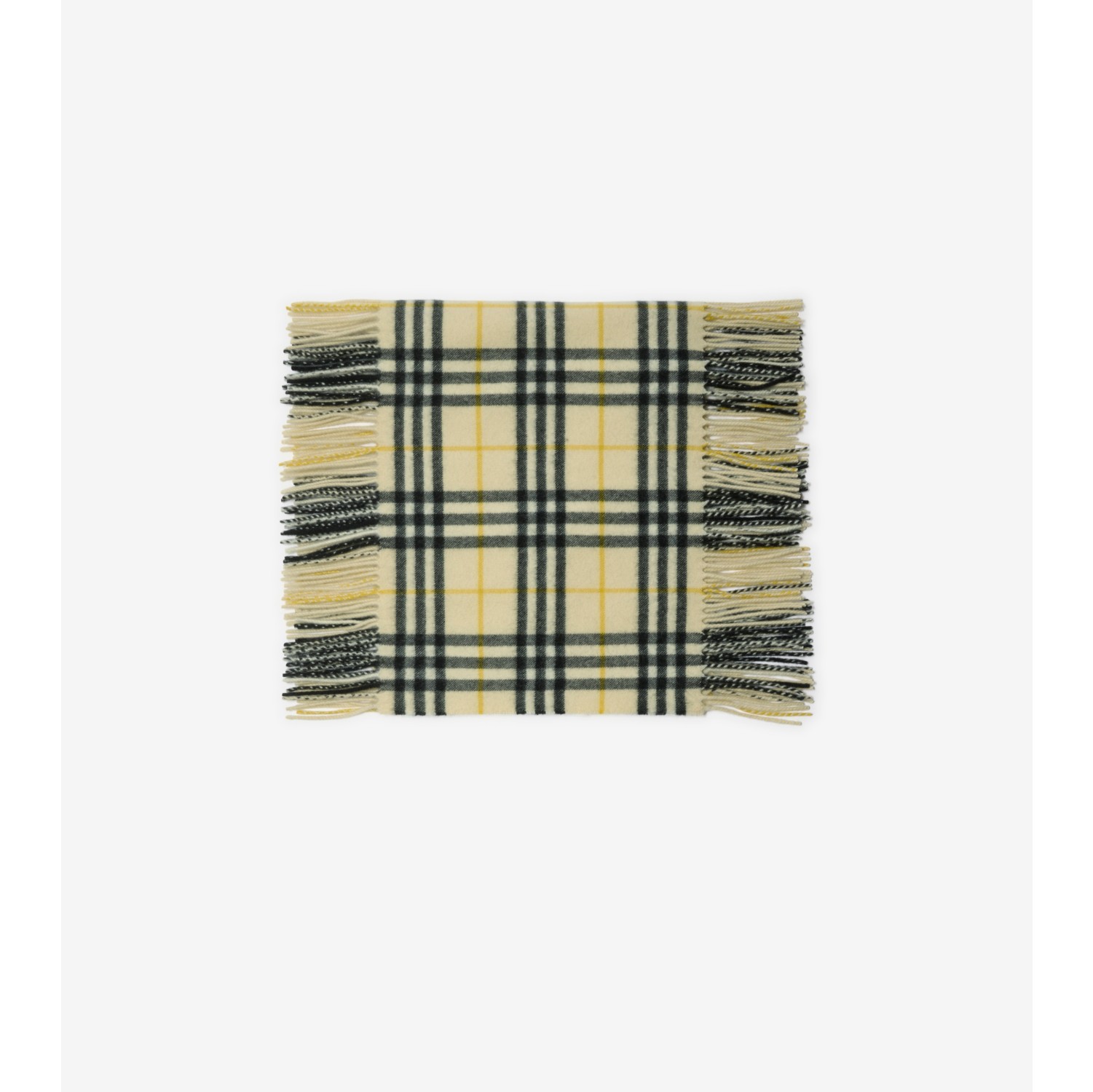 Check Cashmere Happy Scarf