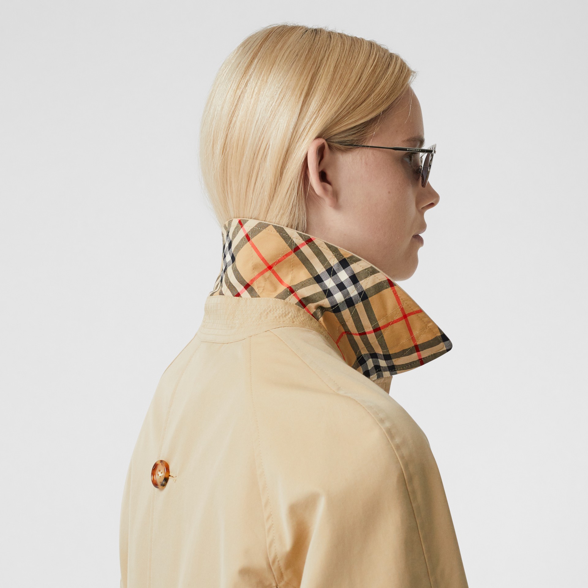 Two-tone Reconstructed Car Coat - Women | Burberry United States