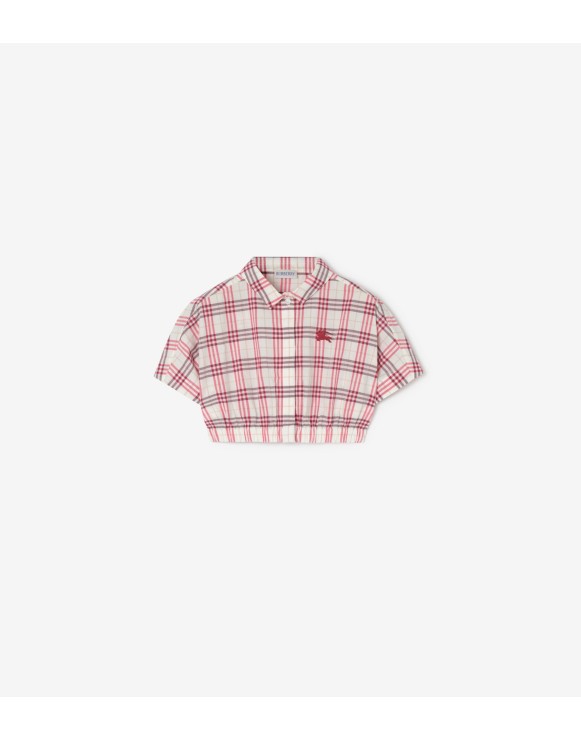 Chemise en coton Check