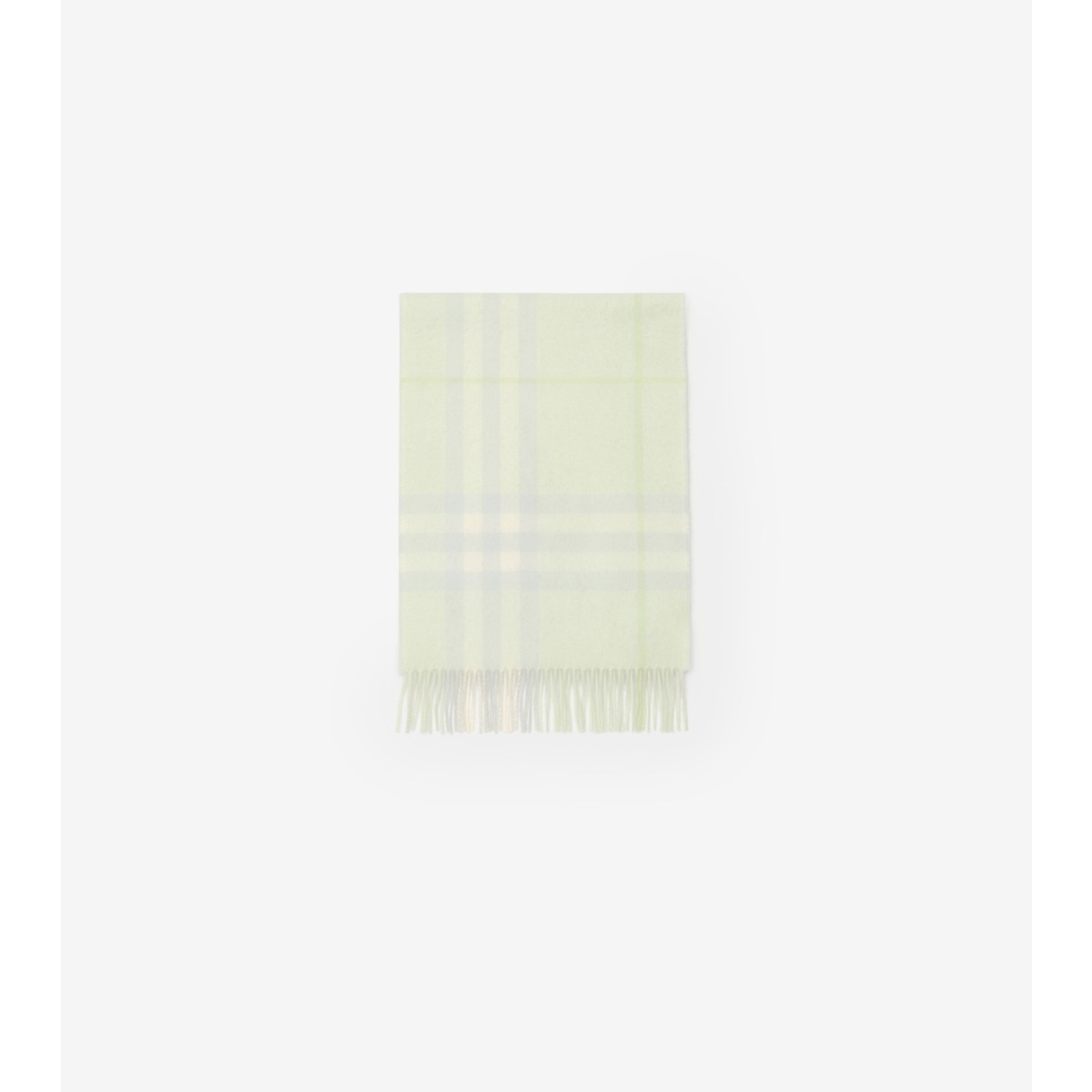  Check Cashmere Scarf