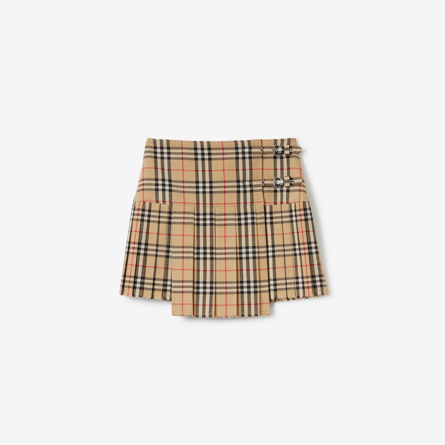 Minifalda escocesa de tablas en lana Check
