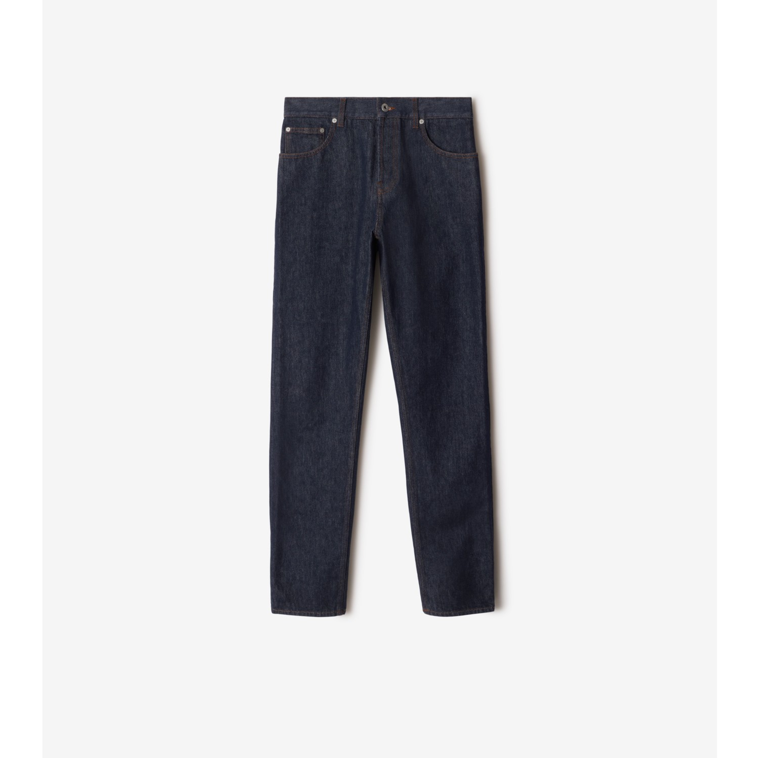 Slim Fit Jeans in Denim blue Men Burberry Official