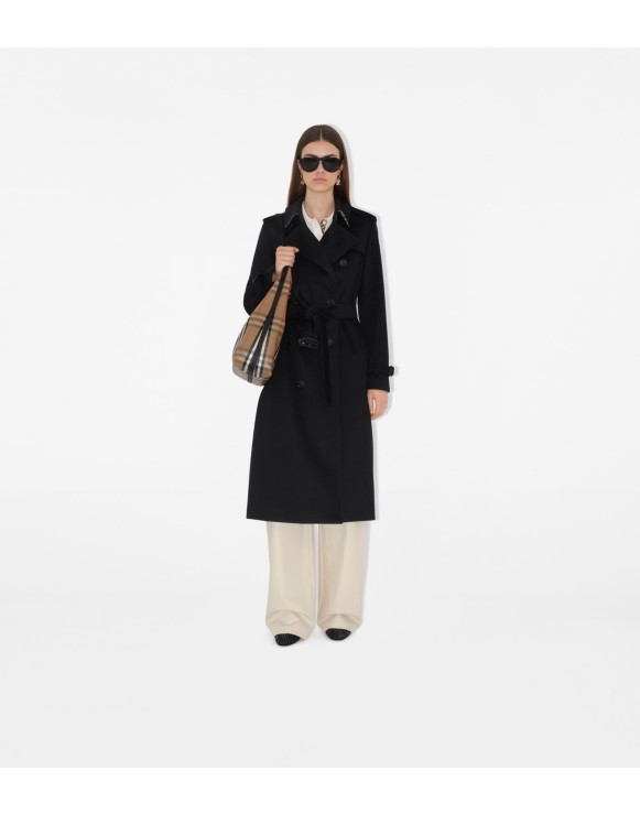 Long Cashmere Kensington Trench Coat