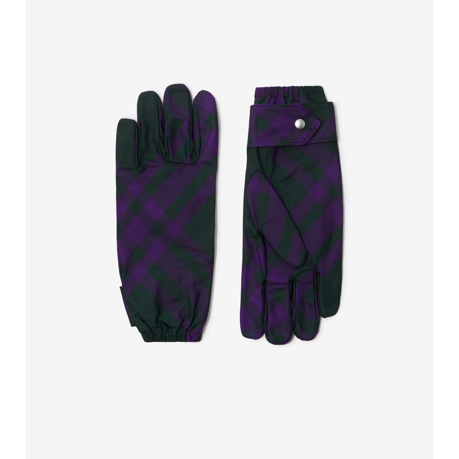 Burberry gloves store purple