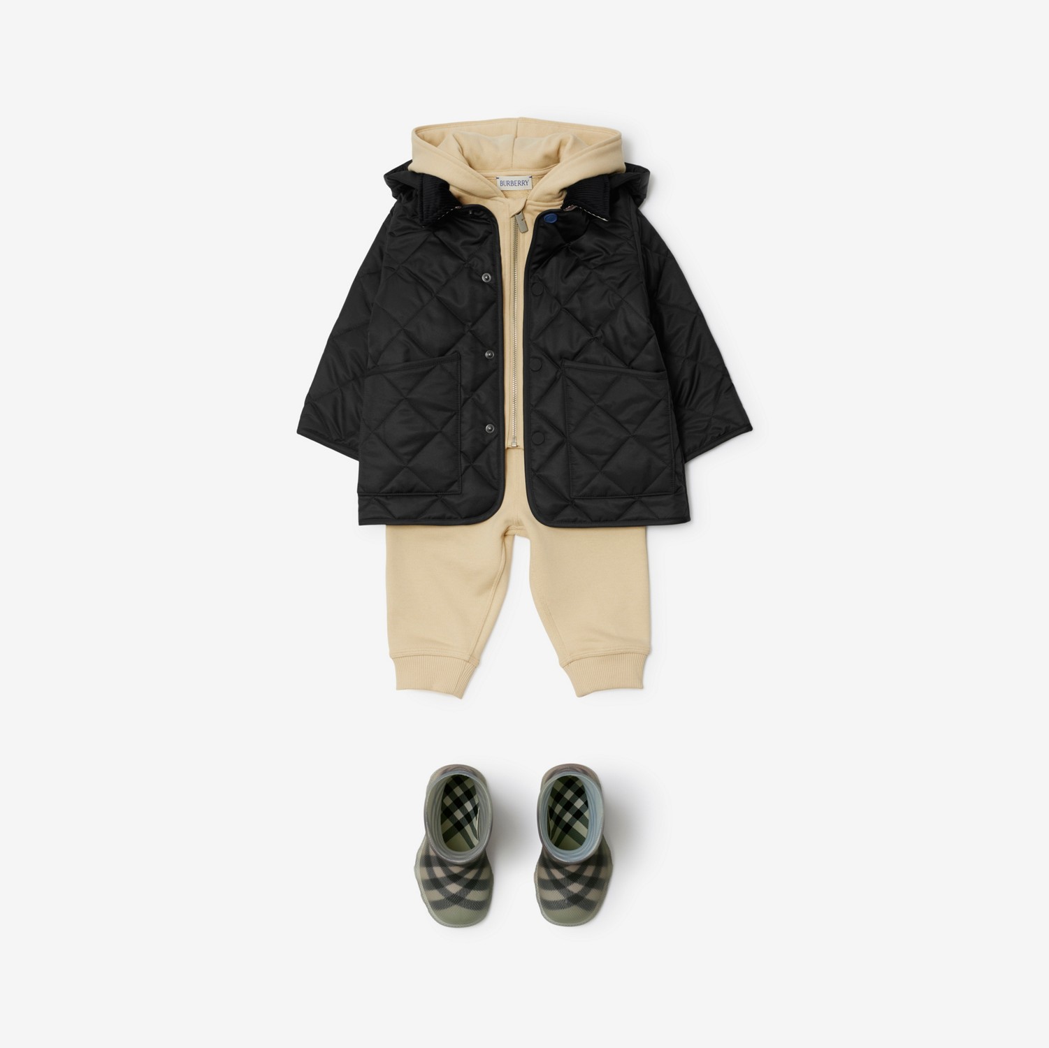 キルティングコート (ブラック) | Burberry®公式サイト キルティングコート (ブラック) | Burberry®公式サイト