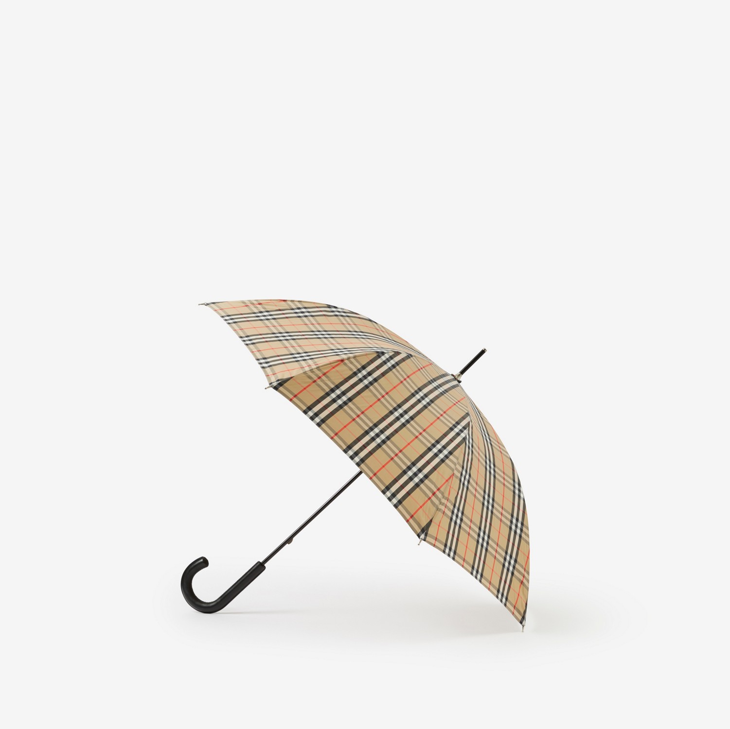 Paraguas a cuadros Vintage Checks (Beige) | Burberry® oficial