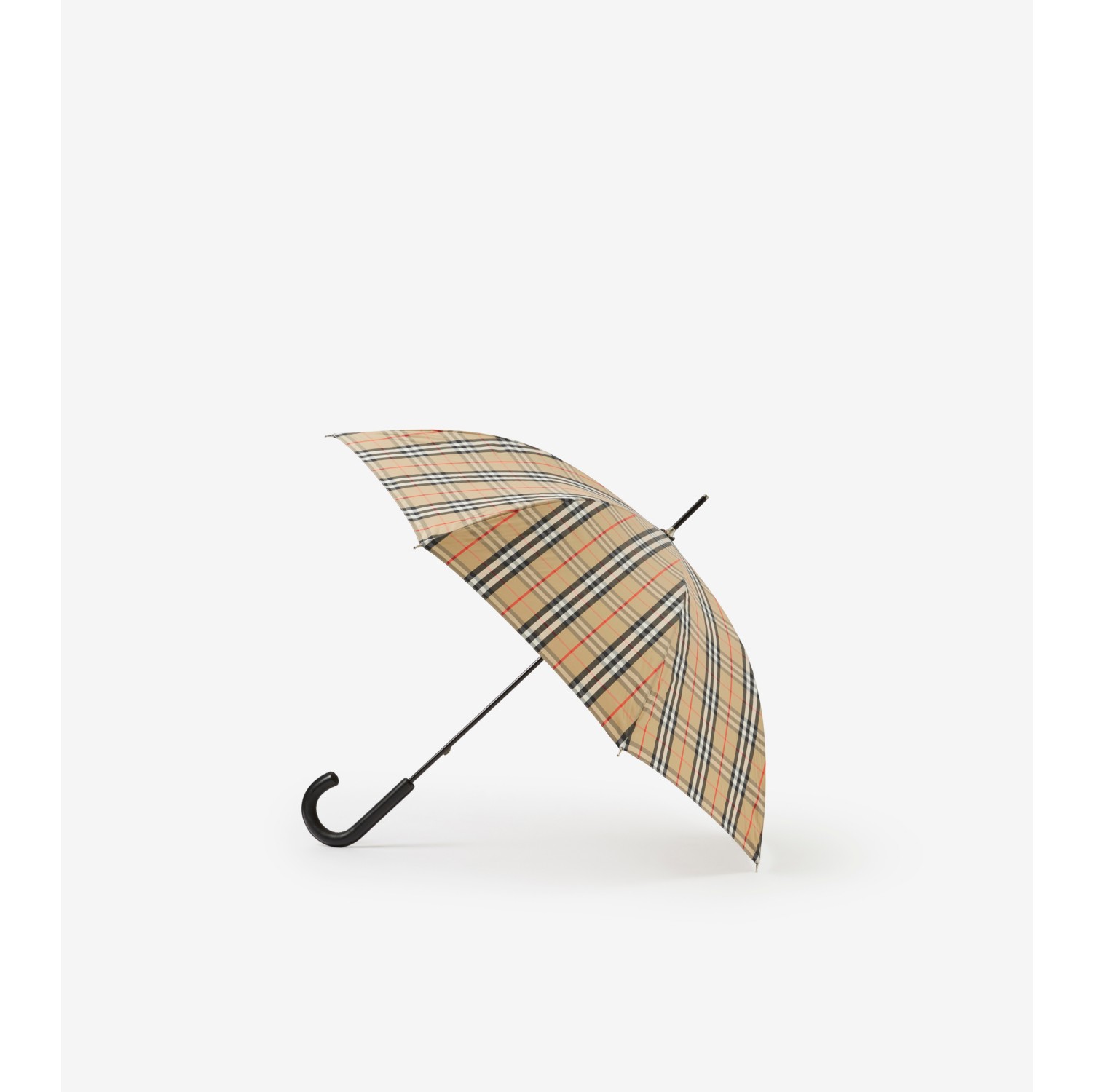 Check Umbrella in Archive beige | Burberry® Official