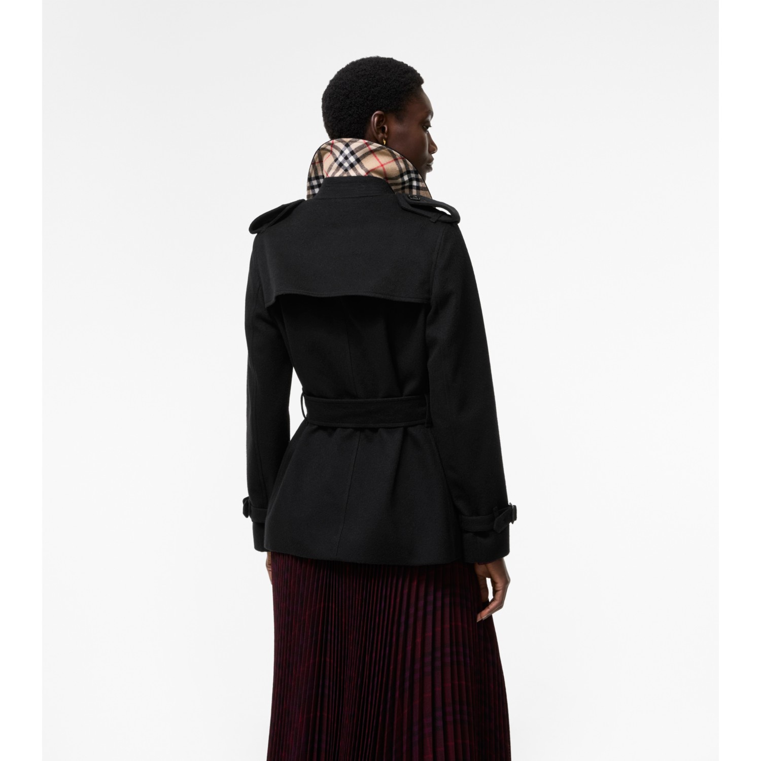 Cashmere Kensington Trench Jacket - thumbnail 5