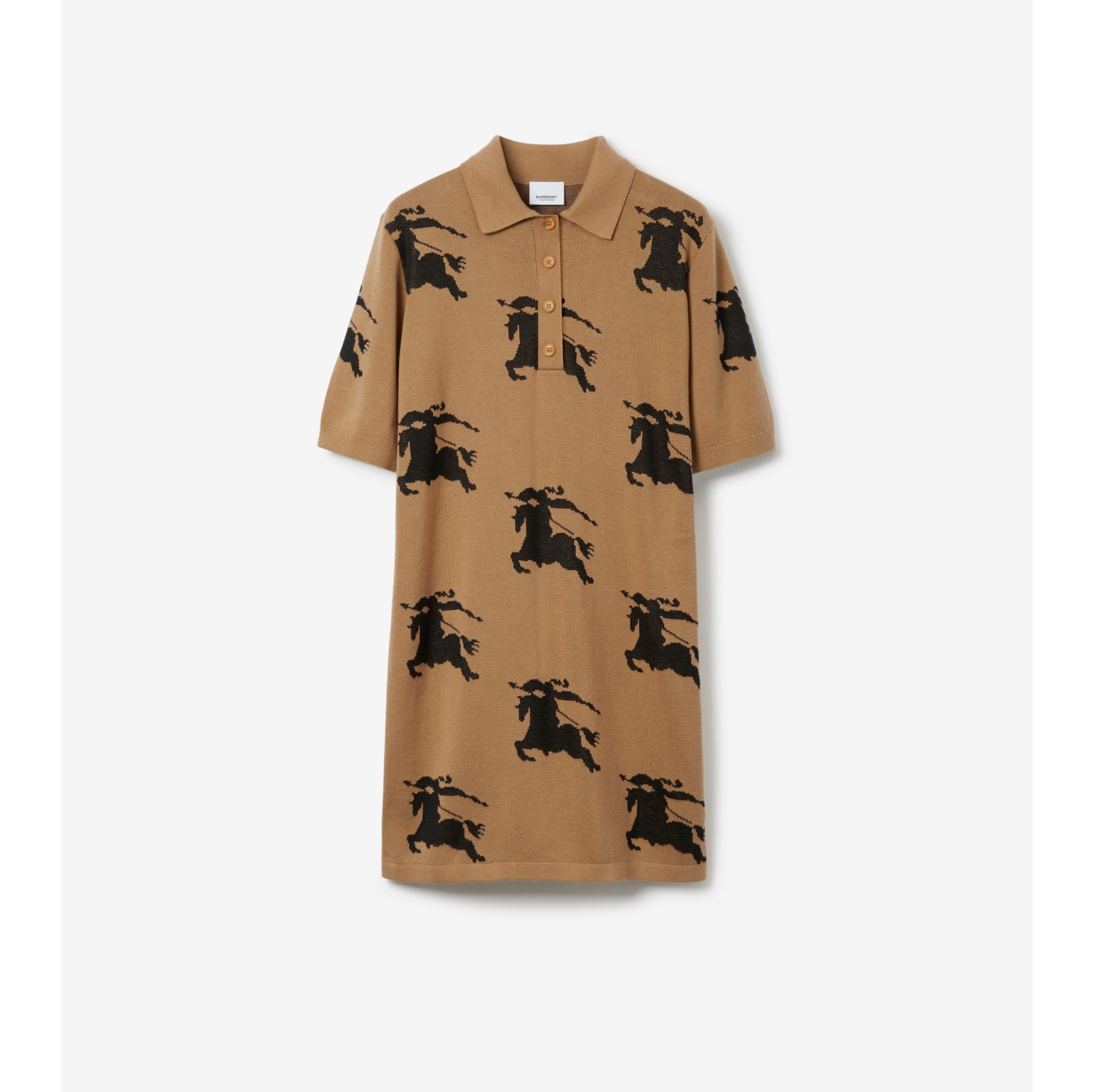 Burberry polo womens brown deals