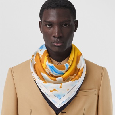 burberry deer scarf