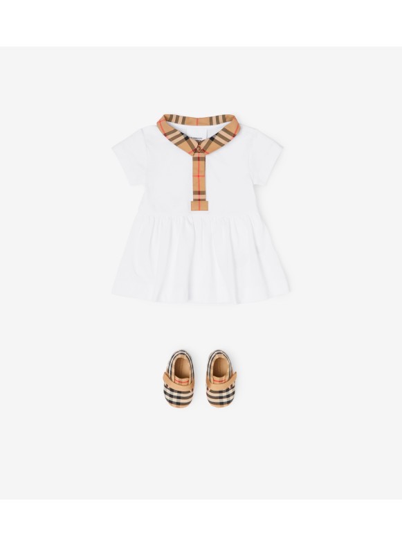 Baby burberry deals dress sale