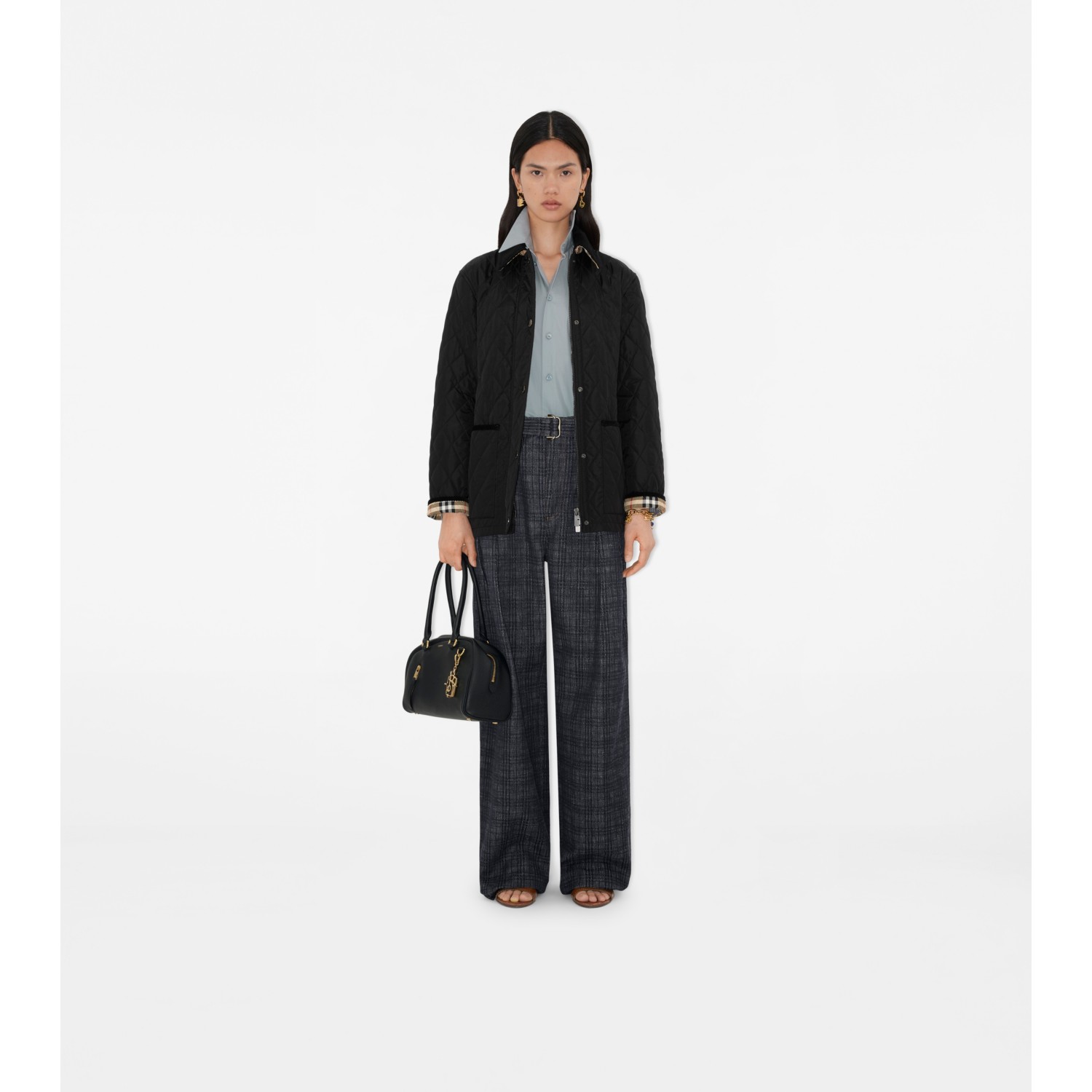 Quilted Nylon Jacket - thumbnail 10