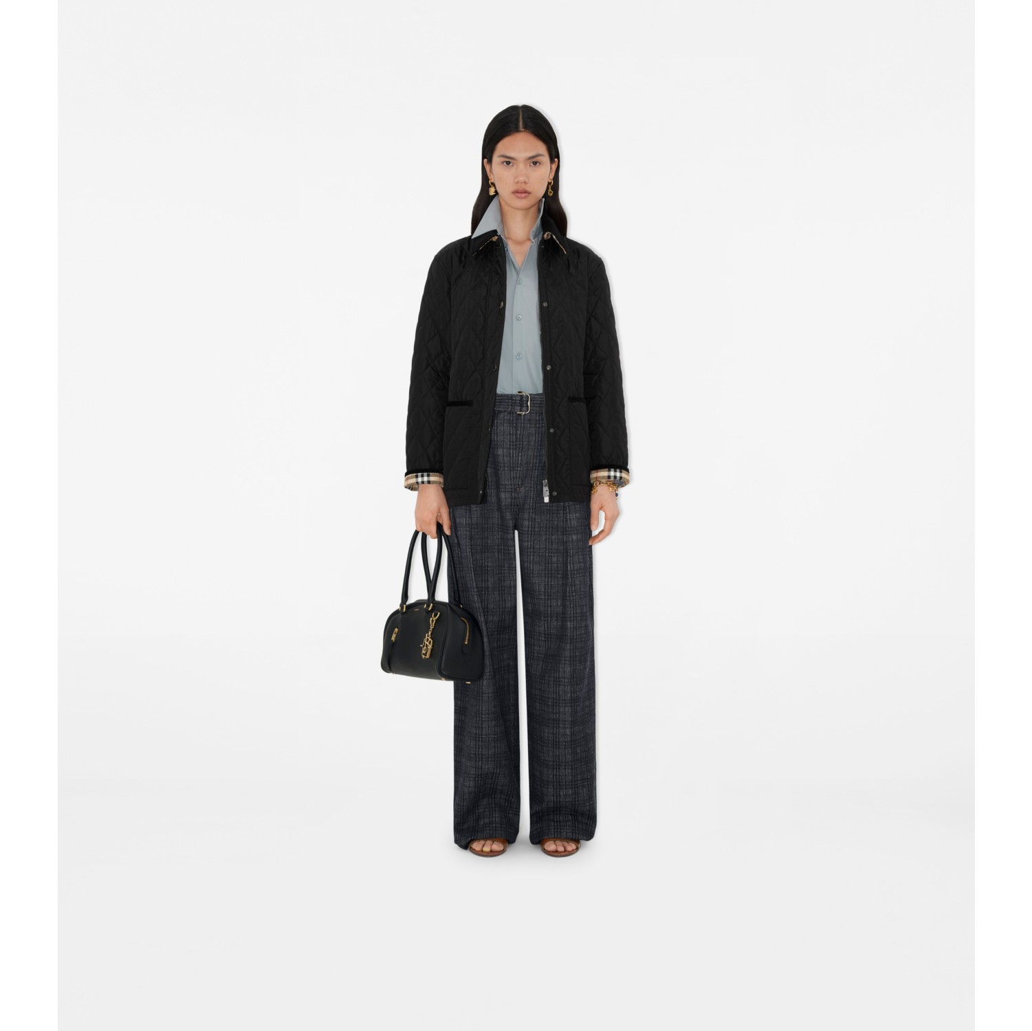 Quilted Nylon Jacket