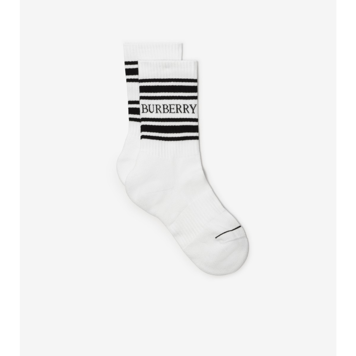  Stripe Logo Cotton Nylon Socks