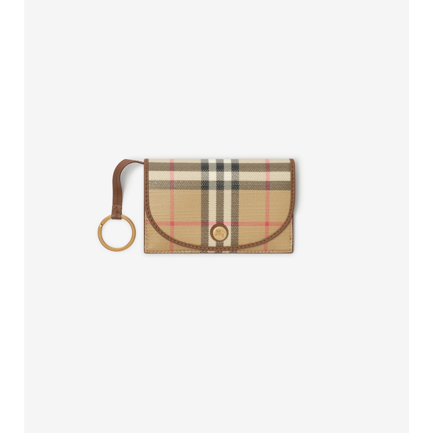 Check Folding Card Case &amp; Key Ring